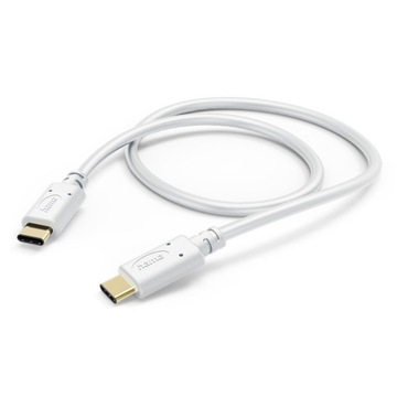 Hama KABEL USB-C – USB-C 480 Mb/s 1,5m biały