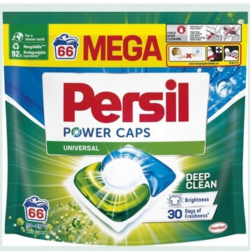 Kapsułki do prania Persil 66 Power Caps Universal