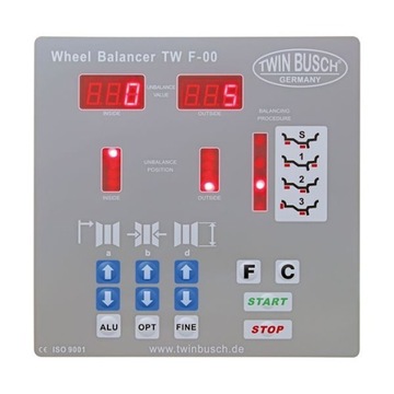 БАЛАНСИРОВКА колес и шин TW F-00 Twin Busch