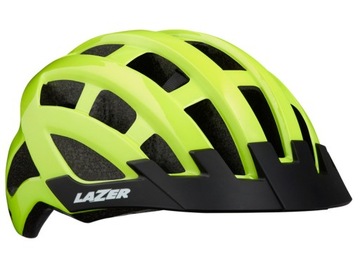 KASK ROWEROWY LAZER COMPACT 54-61 ŻÓŁTY