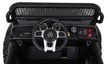 Mercedes Benz Unimog dla dzieci Lakier Moro + Napęd 4x4 + Pilot + Bagażnik