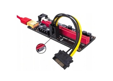Райзер 009S — PCI-E 1x-16x USB3.0