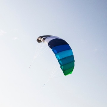 CrossKites Air 1.2 Сине-зеленый 2-х стропный тренировочный кайт