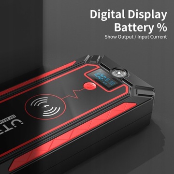 Автомобильный стартер 2500A Power Bank Автомобильный аккумулятор
