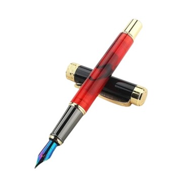 Эксклюзивная ручка из смолы Monte Mount 2055 — БЕЛЫЙ ЧЕРНЫЙ EF — 0,38 мм