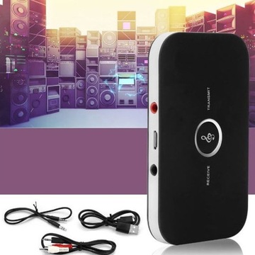 АДАПТЕР ПЕРЕДАТЧИКА BLUETOOTH ПРИЕМНИК + ПЕРЕДАТЧИК прямоугольный с пометкой