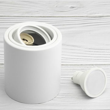 3x ГАЛОГЕННАЯ ТРУБКА для поверхностного монтажа + светодиод GU10 5 Вт