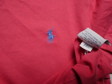 Ralph Lauren Polo koszulka różowa custom fit S