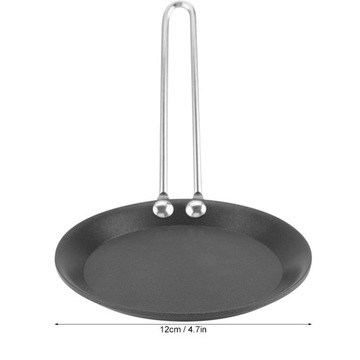 Śliczna mini patelnia jajko w koszulce Model patelnia domowa mały Wok UF