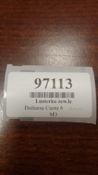 DAIHATSU CUORE VI ZRCÁTKO LEVÉ