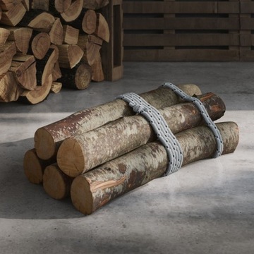 Стендеры Веревка ПП 150 кг 8 мм х 15 м плетеная серая