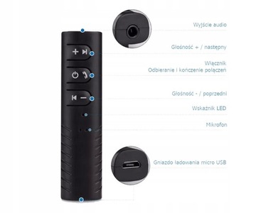 РАЗЪЕМ AUX BLUETOOTH ПРИЕМНИК ГРОМКОГОВОРИТЕЛЬ