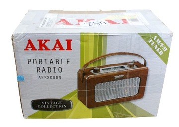 Akai APR200BN radio FM AM Retro