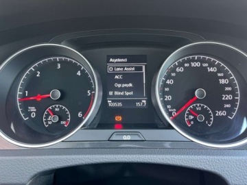 Volkswagen Golf VII Variant Facelifting 2.0 TDI 150KM 2019 Volkswagen Golf Variant 2.0 diesel 150 KM 6 biegow zarej w PL zadbany, zdjęcie 9