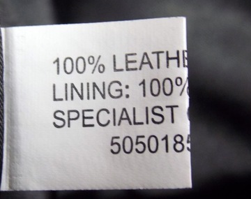 WS LEATER PORZĄDNY PŁASZCZ SKÓRZANY SKORA 42