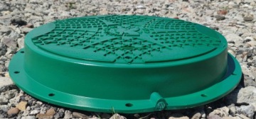 Запираемая крышка люка для септика 60/80 см