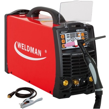 Spawarka inwertorowa TIG 200 AC DC Puls HF MMA