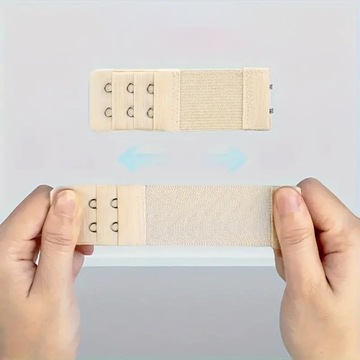 ZESTAW 3X PRZEDŁUŻACZ ZAPIĘCIA DO BIUSTONOSZA PRZEDŁUŻKA STANIKA HAFTKI