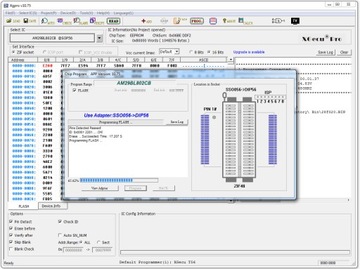 Адаптер SSOP56 eZIF Am29BL802/161 для XGecu T56