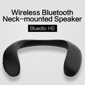 Bezprzewodowe słuchawki na szyję z głośnikami