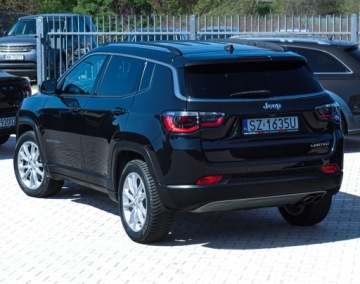 Jeep Compass II SUV Facelifting 1.3 GSE T4 150KM 2021 Jeep Compass 150ps Limited Keyles Skóra Blis Kamera Sam Parkuje 230V DAB 18, zdjęcie 33