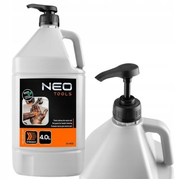 NEO GEL ORANGE ПАСТА ДЛЯ МЫТЬЯ РУК Насос