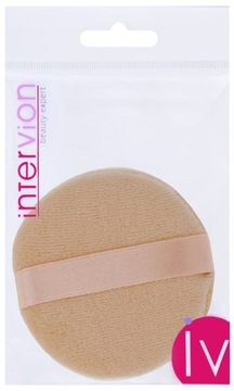 INTER VION Puszek do pudru bawełniany