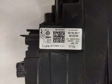 NOVÁ ORIG. SVĚTLO LEVÝ PŘEDNÍ FULL LED MATRIX VW PASSAT B8 FACELIFT 3G2941081G