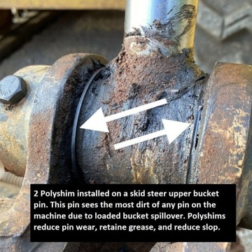ШАЙБА ШТИФТА КОВША 40 ММ ШТИФТ КОВША ЭКСКАВАТОРА ДЛЯ DAEWOO-SOLAR 035