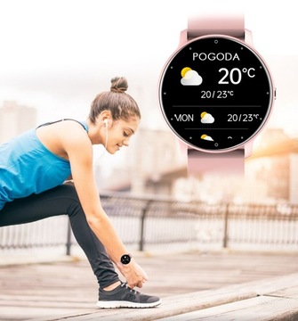 Zegarek SMARTWATCH SMS KROKI PULS POLSKIE MENU