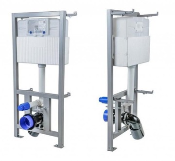 КОМПЛЕКТ ДЛЯ УНИТАЗА SLIM С АТЛАСНОЙ КНОПКОЙ