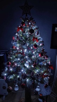 Choinka sztuczna na pniu Świerk Diamentowy 160 cm