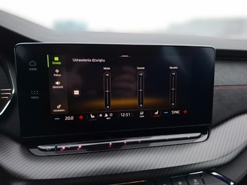 Skoda Octavia IV RS Kombi 2.0 TDI SCR 200KM 2022 Skoda Octavia RS 2.0 TDI / 200KM, 4x4 DSG, LED Mat, zdjęcie 29