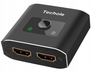 SPLITER HDMI 4K 1 WEJŚCIE 2 WYJŚCIA TECHOLE