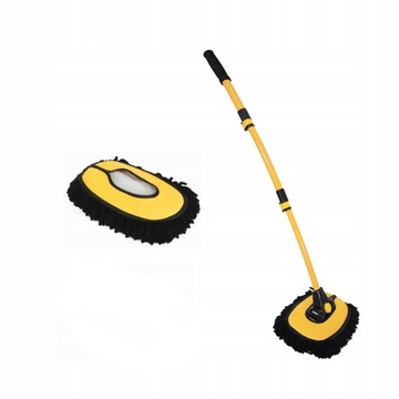 ТЕЛЕСКОПИЧЕСКАЯ ЩЕТКА ДЛЯ МОЙКИ АВТОМОБИЛЯ 2 В 1