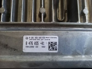 BMW 5 G30 M550 MODUL ŘÍZENÍ MOTORU 8476035-01