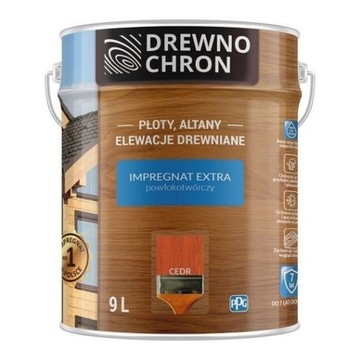 Drewnochron CEDR 9L Impregnat Extra drewna do