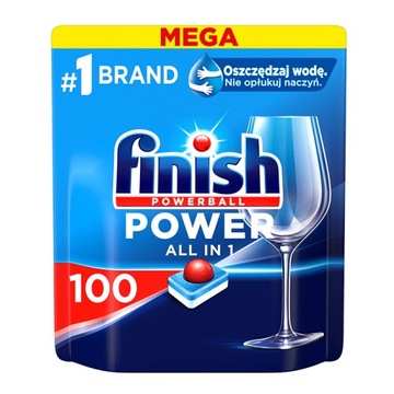 Таблетки для посудомоечной машины Finish Power All in 1, 100 шт.