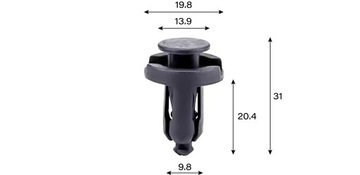 Зажимы для обивки, 6 видов, 100 шт + прочные съемники-ложки