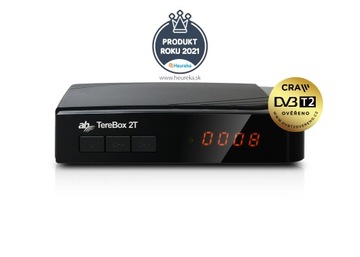 Dekoder Tv naziemnej i kablowej DVB-T2, DVB-C AB Cryptobox TereBox 2T