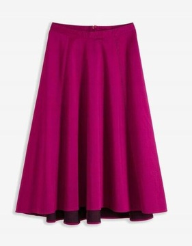 38 ROZKLOSZOWANA SPÓDNICA MIDI gzq