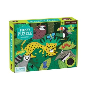 Mudpuppy Puzzle sensoryczne z miękkimi aplikacjami