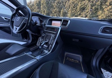 Volvo V60 I Kombi Facelifting 2.0 D4 DRIVE-E 190KM 2018 Volvo V60 R-Design D4 190KM skora BEZWYPADKOWY automat gwarancja, zdjęcie 16