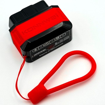 Konnwei KW906 Интерфейс Красный ELM327 OBD2 Bluetooth 5.0 ANDROID iOS