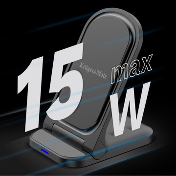 Szybka ładowarka indukcyjna 15W sieciowa bezprzewodowa składana QC PD