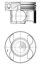 KOLBENSCHMIDT 41080600 PÍST