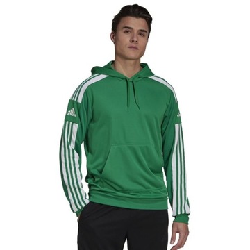 BLUZA MĘSKA ADIDAS SQUADRA 21 GP6437 - ZIELONY; M