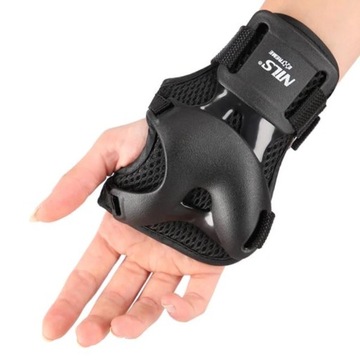 NILS EXTREME L H8334 КОМПЛЕКТ ЗАЩИТЫ, ЧЕРНЫЙ