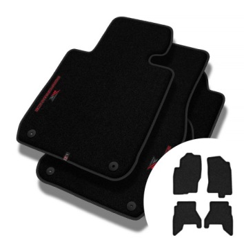 Velurové koberce Performance pro Nissan Pathfinder III R51 2010-2014 po lif