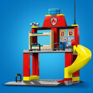 Пожарная станция и пожарная машина LEGO CITY (60375)